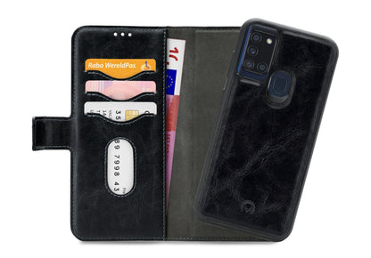 Mobilize 2In1 Gelly Wallet Case Samsung Galaxy A21S Black - Essentify
