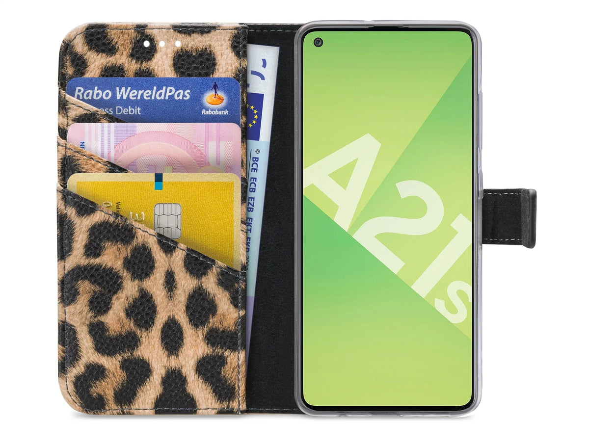 My Style Flex Wallet For Samsung Galaxy A21S Leopard - Essentify