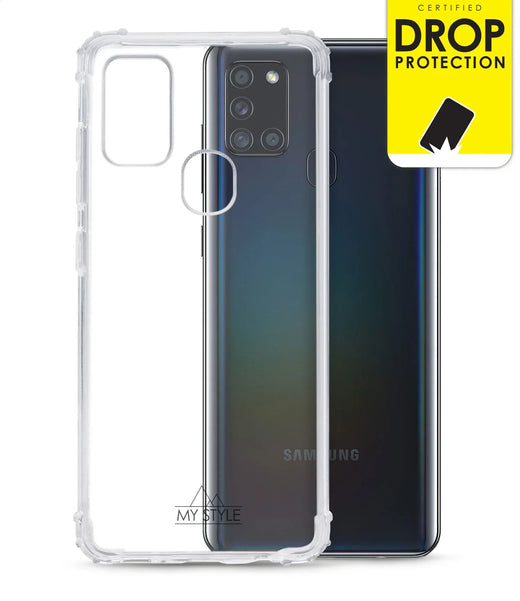 My Style Protective Flex Case For Samsung Galaxy A21S Clear - Essentify