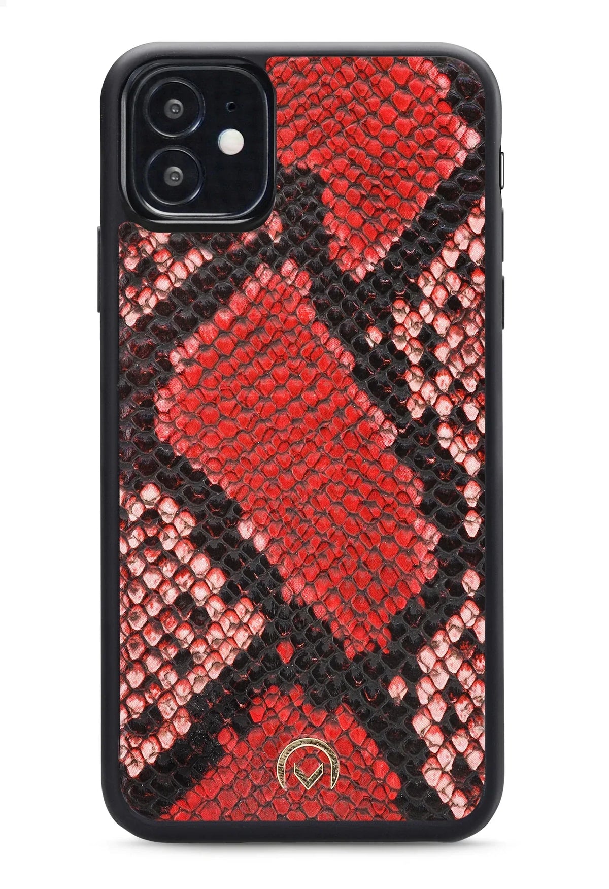 Mobilize 2In1 Gelly Velvet Clutch For Apple Iphone 12 Mini Red Snake - Essentify