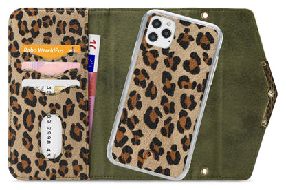 Mobilize 2In1 Gelly Clutch For Apple Iphone 12/12 Pro Green Leopard - Essentify