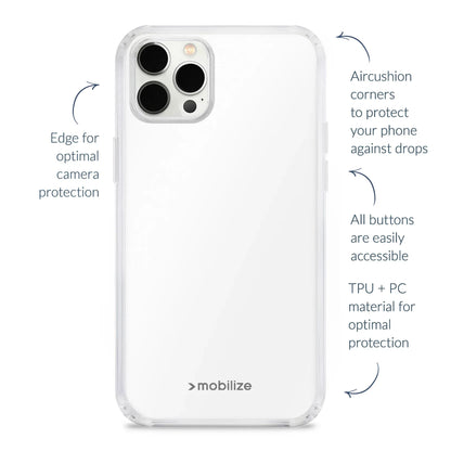 Mobilize Naked Protection Case Apple Iphone 12/12 Pro Clear - Essentify