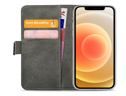 Mobilize Classic Gelly Wallet Book Case Apple Iphone 12/12 Pro Black - Essentify