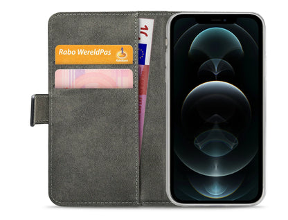 Mobilize Classic Gelly Wallet Book Case Apple Iphone 12 Pro Max Black - Essentify