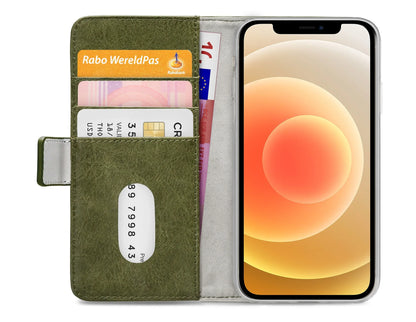 Mobilize Elite Gelly Wallet Book Case Apple Iphone 12/12 Pro Green - Essentify