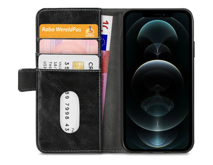 Mobilize Elite Gelly Wallet Book Case Apple Iphone 12 Pro Max Black - Essentify