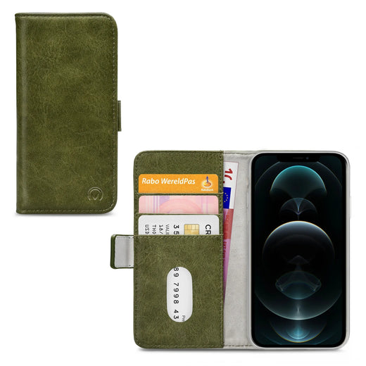 Mobilize Elite Gelly Wallet Book Case Apple Iphone 12 Pro Max Green - Essentify