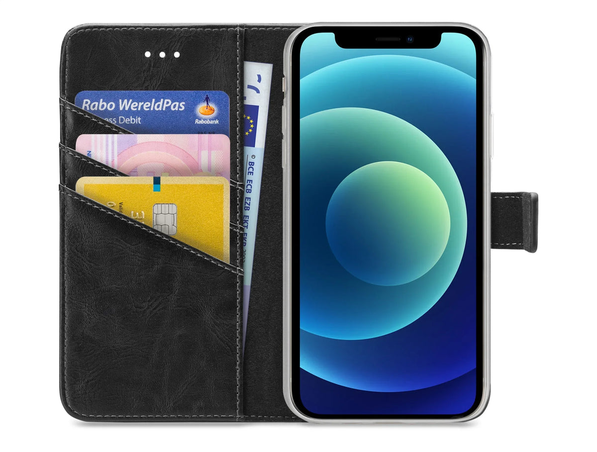 My Style Flex Wallet For Apple Iphone 12 Mini Black - Essentify