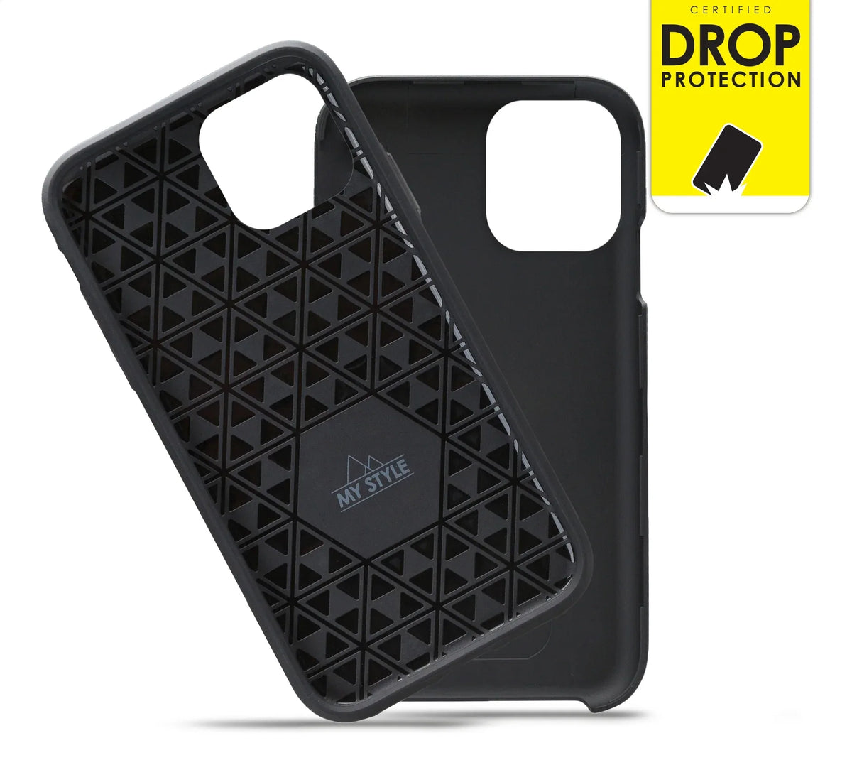 My Style Tough Case For Apple Iphone 12/12 Pro Black - Essentify