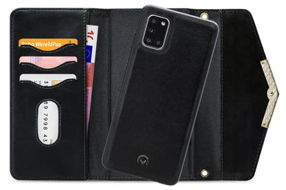 Mobilize 2In1 Gelly Velvet Clutch For Samsung Galaxy A31 Deep Black - Essentify