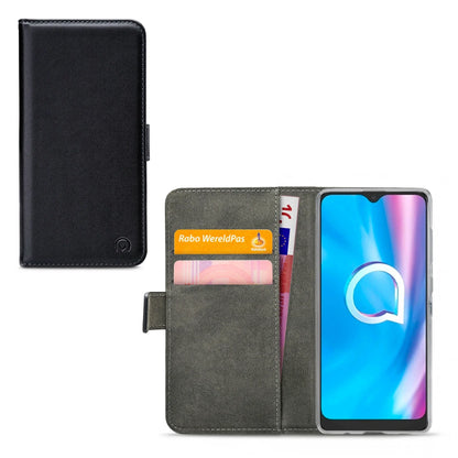 Mobilize Classic Gelly Wallet Book Case Alcatel 1Se (2020) Black - Essentify