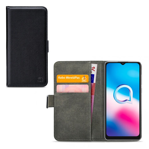 Mobilize Classic Gelly Wallet Book Case Alcatel 3X (2020) Black - Essentify