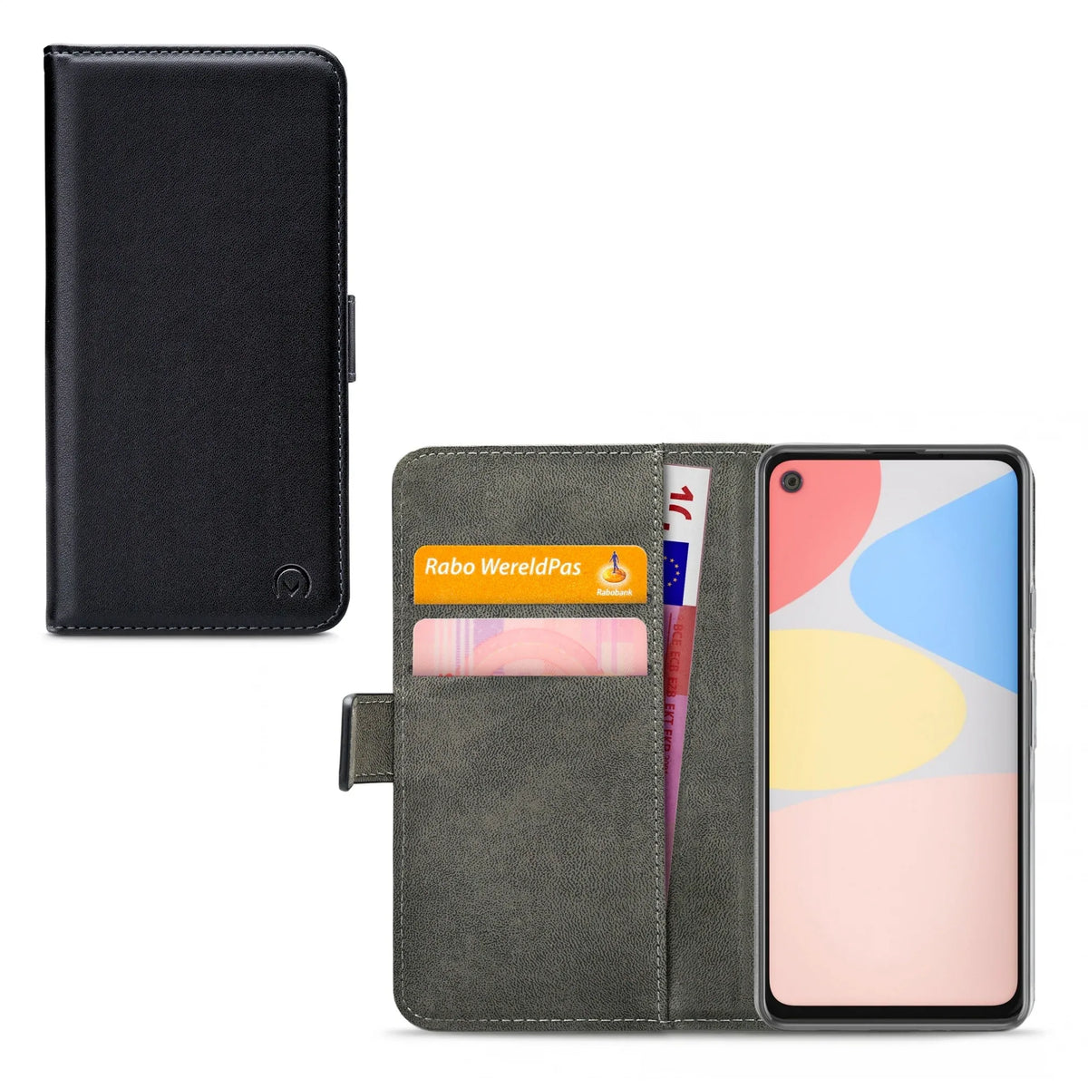 Mobilize Classic Gelly Wallet Book Case Google Pixel 4A Black - Essentify