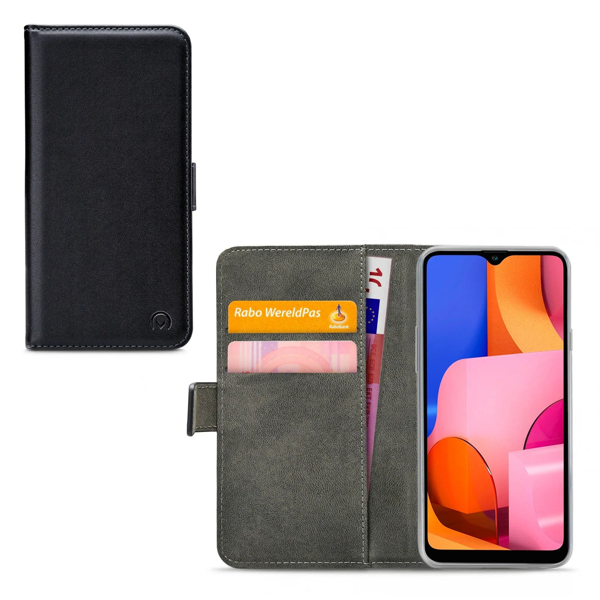 Mobilize Classic Gelly Wallet Book Case Samsung Galaxy A20S Black - Essentify
