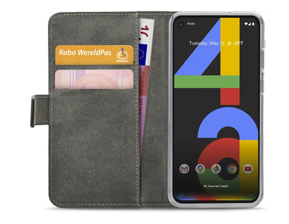 Mobilize Classic Gelly Wallet Book Case Google Pixel 4A 5G Black - Essentify