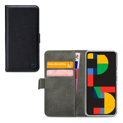 Mobilize Classic Gelly Wallet Book Case Google Pixel 5 Black - Essentify