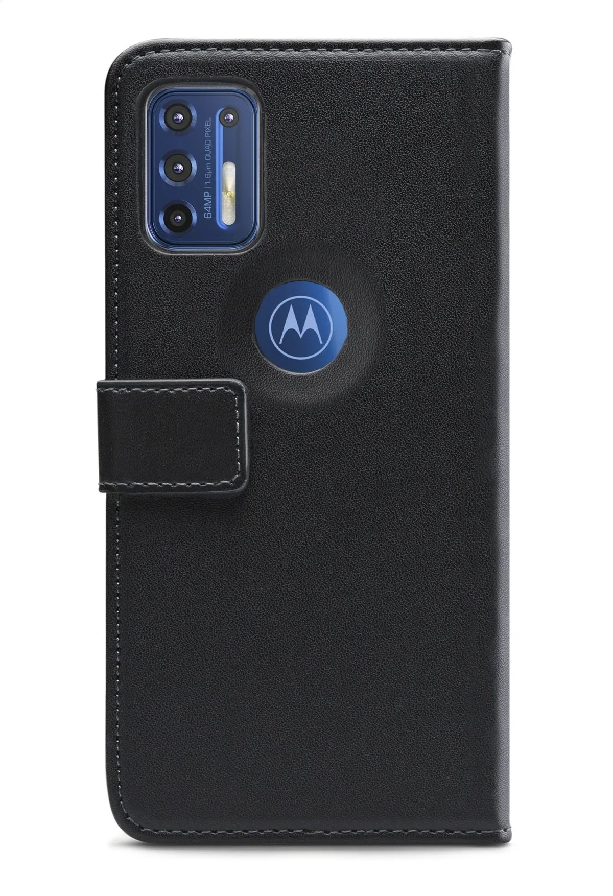 Mobilize Classic Gelly Wallet Book Case Motorola Moto G9 Plus Black - Essentify