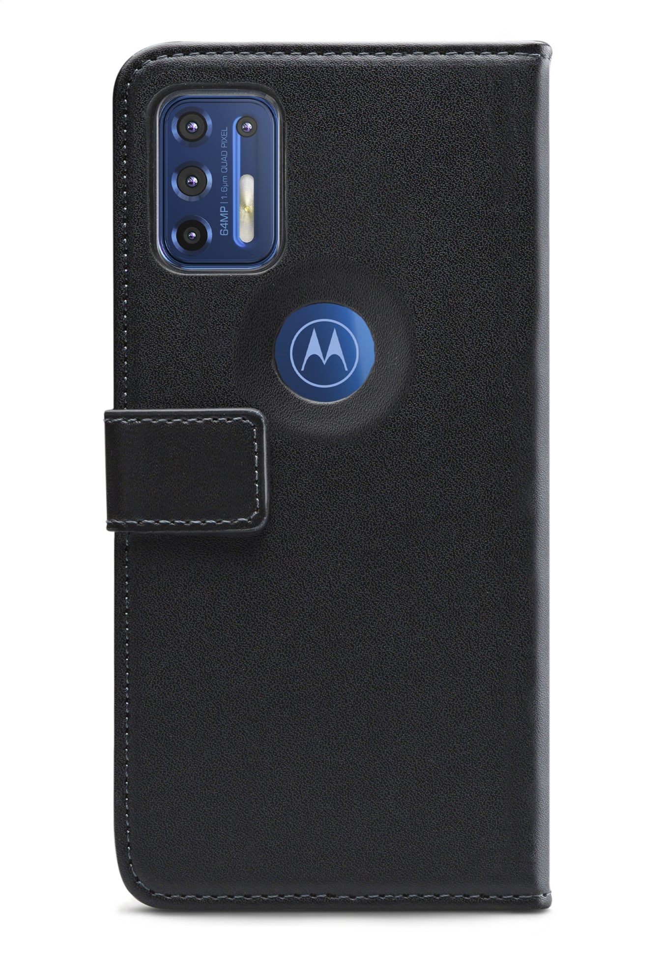 Mobilize Classic Gelly Wallet Book Case Motorola Moto G9 Plus Black