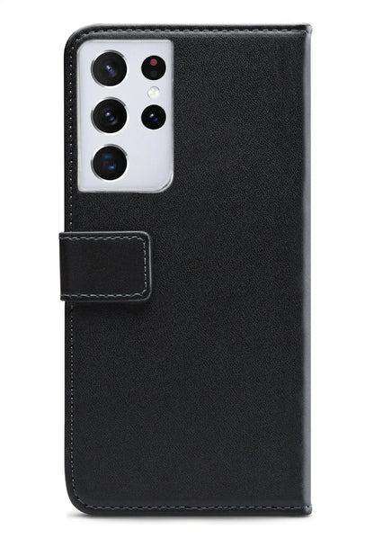 Mobilize Classic Gelly Wallet Book Case Samsung Galaxy S21 Ultra 5G Black - Essentify
