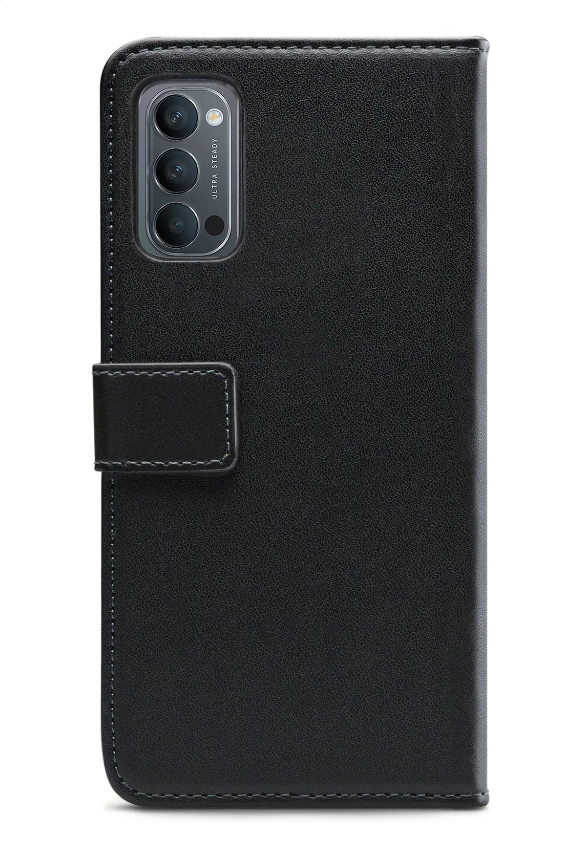 Mobilize Classic Gelly Wallet Book Case Oppo Reno4 5G Black - Essentify