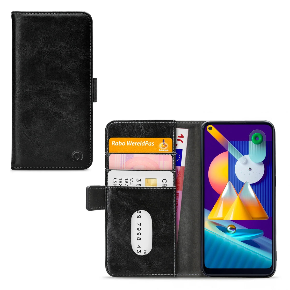 Mobilize Elite Gelly Wallet Book Case Samsung Galaxy M11 Black - Essentify
