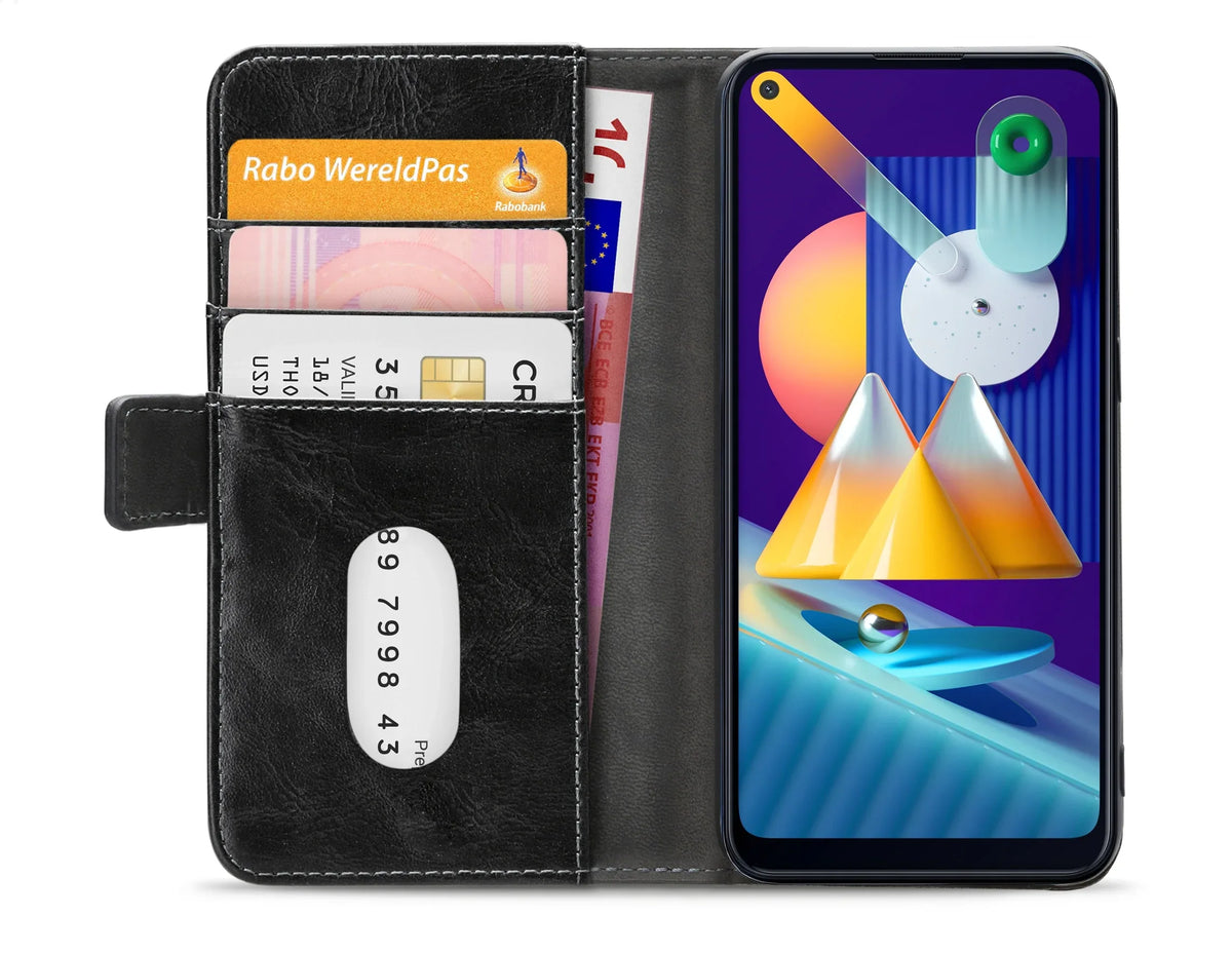 Mobilize Elite Gelly Wallet Book Case Samsung Galaxy M11 Black - Essentify