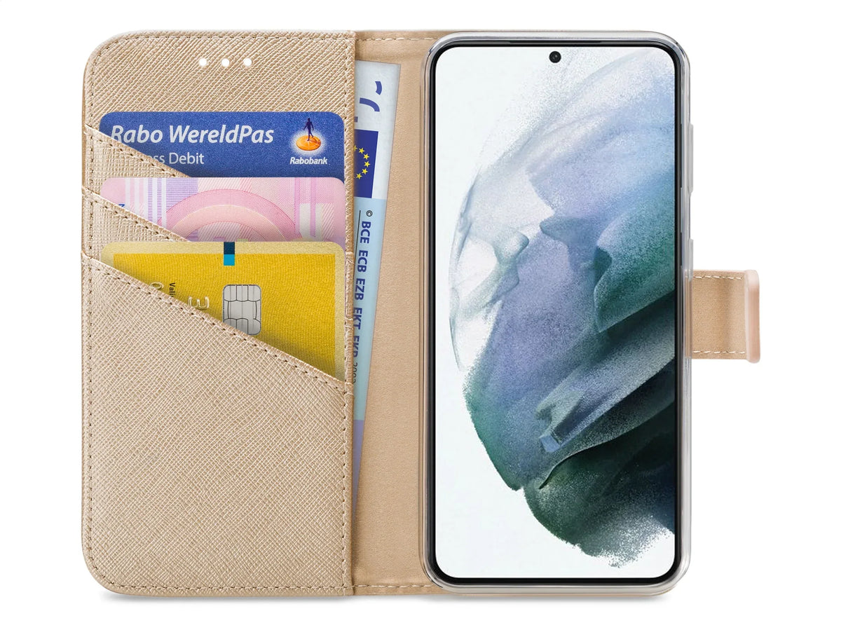 My Style Flex Wallet For Samsung Galaxy S21+ 5G Gold - Essentify