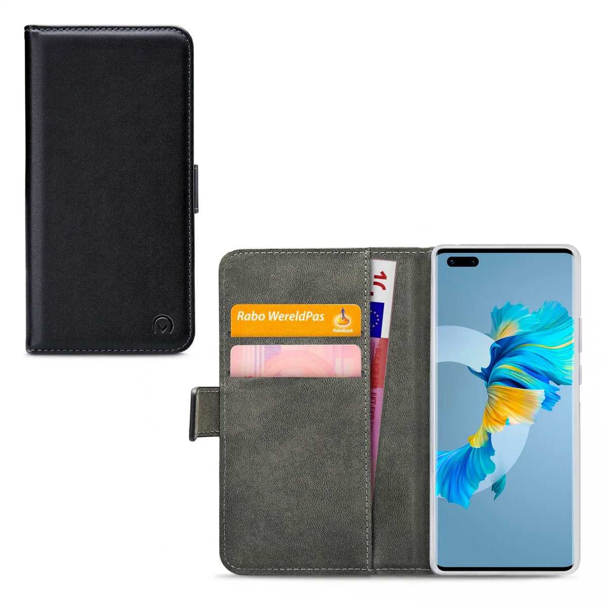Mobilize Classic Gelly Wallet Book Case Huawei Mate 40 Pro Black - Essentify