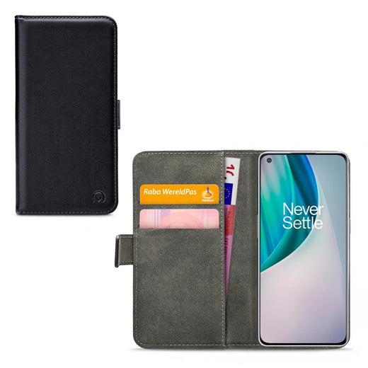 Mobilize Classic Gelly Wallet Book Case Oneplus Nord N10 5G Black - Essentify