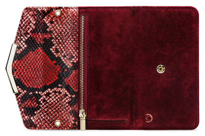 Mobilize 2In1 Gelly Velvet Clutch For Samsung Galaxy A42/A42 5G Red Snake - Essentify