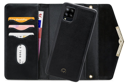 Mobilize 2In1 Gelly Velvet Clutch For Samsung Galaxy A42/A42 5G Deep Black - Essentify