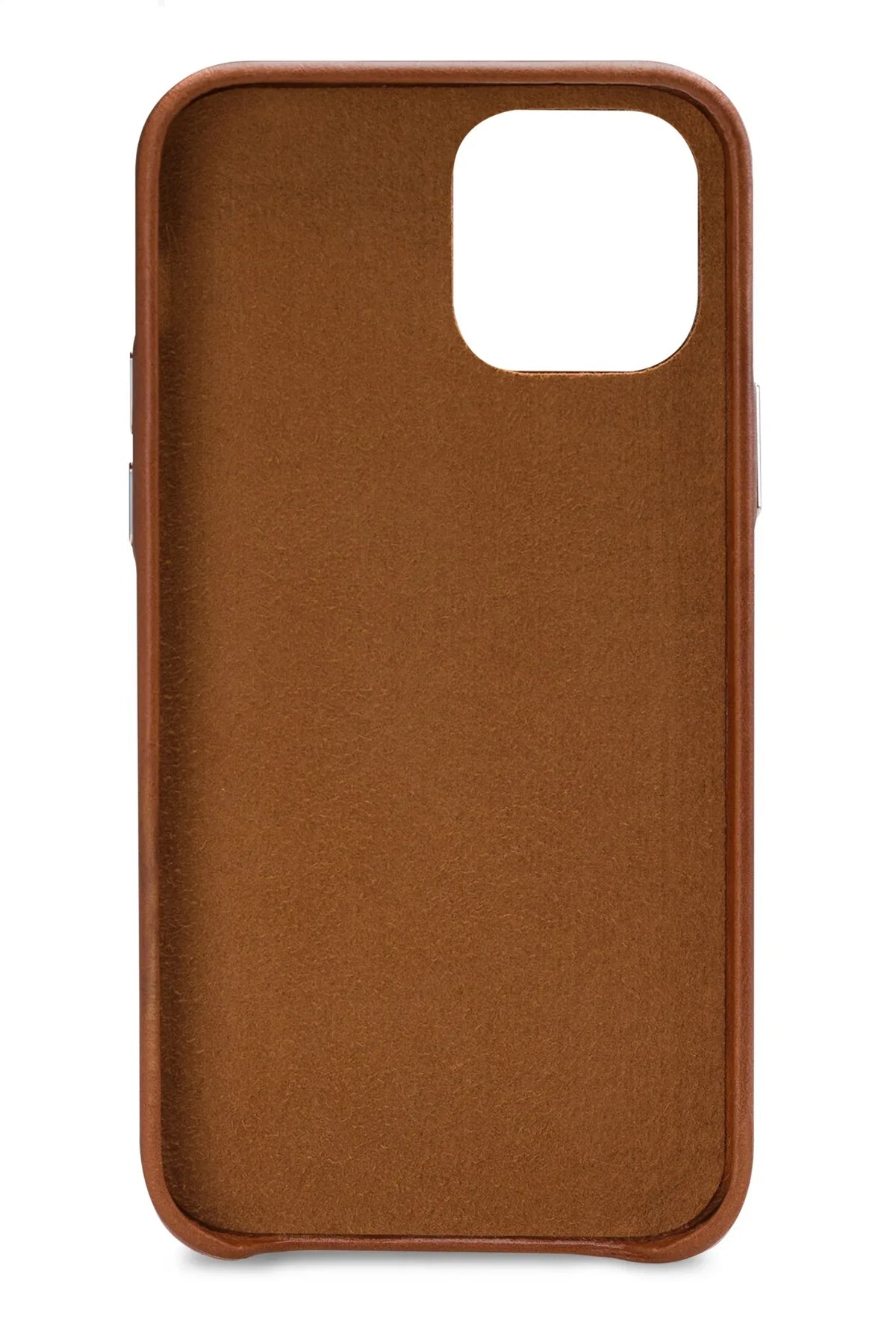 Senza Desire Leather Cover With Card Slot Apple Iphone 12 Mini Burned Cognac - Essentify