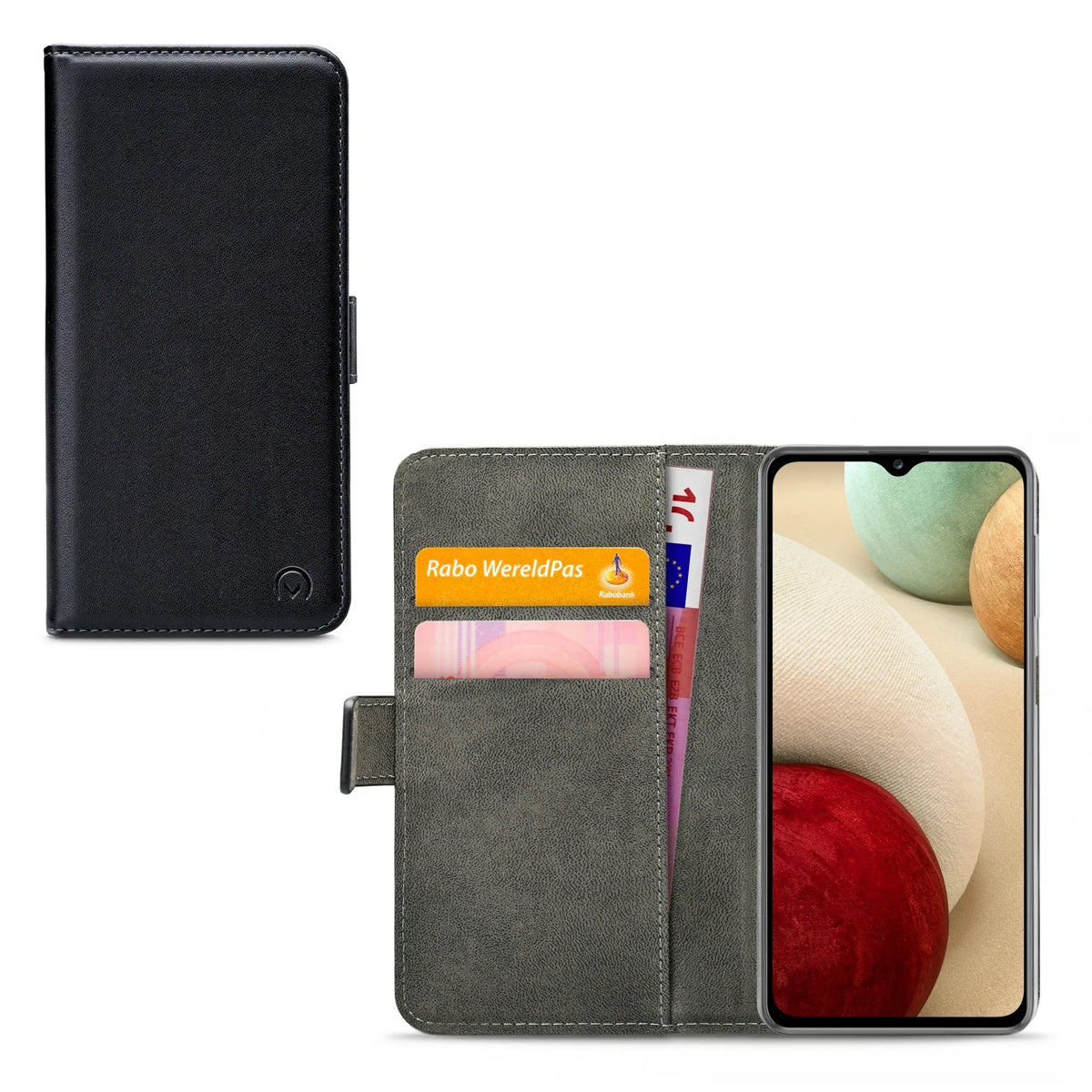 Mobilize Classic Gelly Wallet Book Case Samsung Galaxy A12/M12 Black - Essentify
