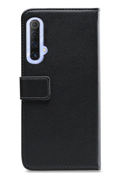 Mobilize Classic Gelly Wallet Book Case Realme X50 5G Black - Essentify