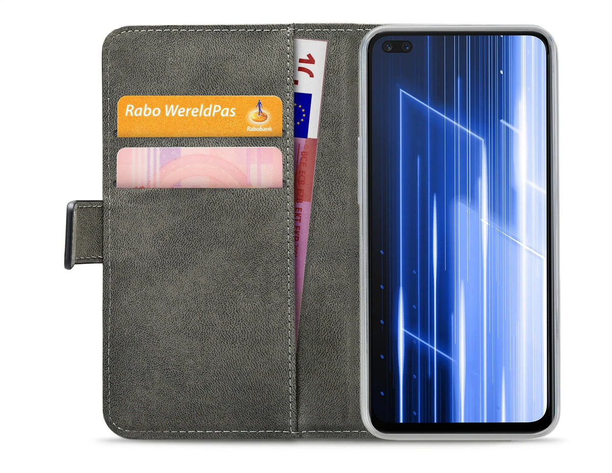 Mobilize Classic Gelly Wallet Book Case Realme X50 5G Black - Essentify