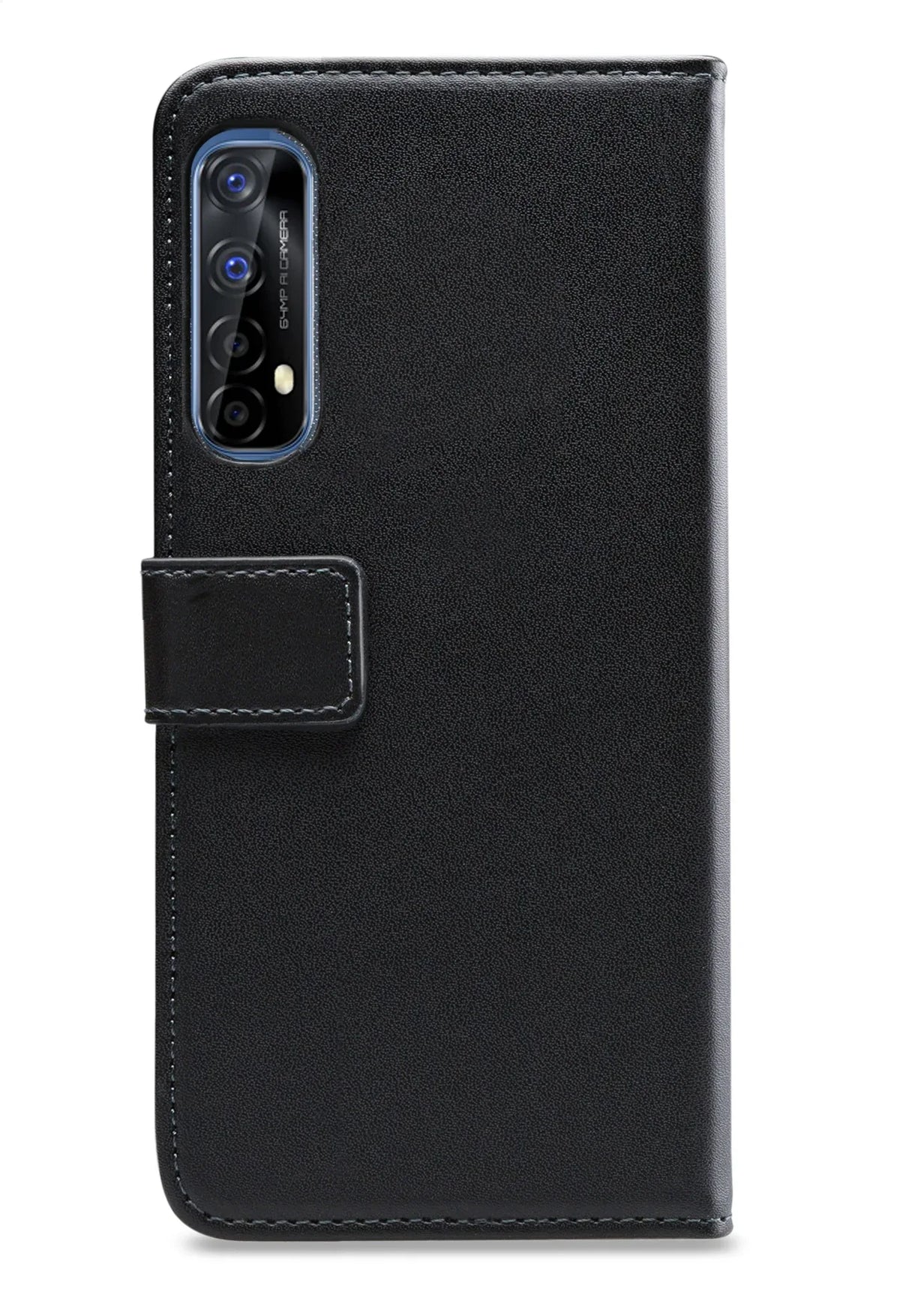 Mobilize Classic Gelly Wallet Book Case Realme 7 Black - Essentify