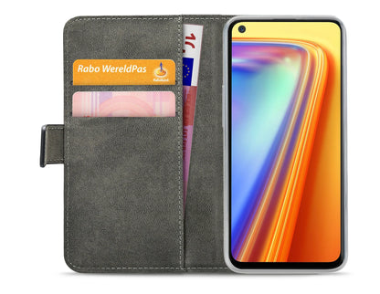 Mobilize Classic Gelly Wallet Book Case Realme 7 Black - Essentify