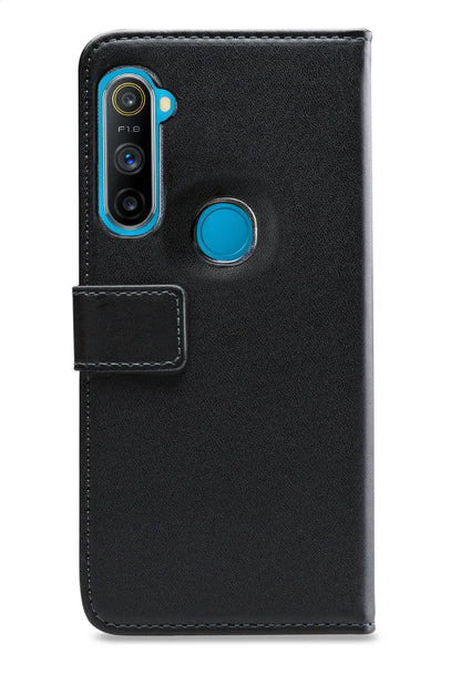 Mobilize Classic Gelly Wallet Book Case Realme C3 Black - Essentify