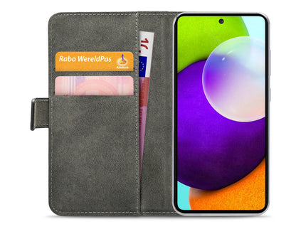 Mobilize Classic Gelly Wallet Book Case Samsung Galaxy A52/A52 5G/A52S 5G Black - Essentify
