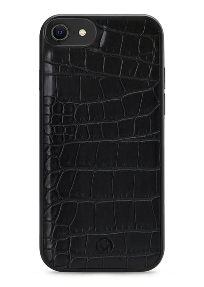 Mobilize 2In1 Elegant Magnet Clutch Apple Iphone 6/6S/7/8/Se (2020/2022) Black Croco - Essentify