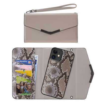 Mobilize 2In1 Elegant Magnet Clutch Apple Iphone Xr/11 Beige Snake - Essentify