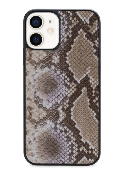 Mobilize 2In1 Elegant Magnet Clutch Apple Iphone 12 Mini Beige Snake - Essentify