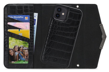 Mobilize 2In1 Elegant Magnet Clutch Apple Iphone 12/12 Pro Black Croco - Essentify