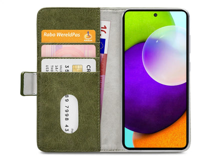 Mobilize Elite Gelly Wallet Book Case Samsung Galaxy A52/A52 5G/A52S 5G Green - Essentify