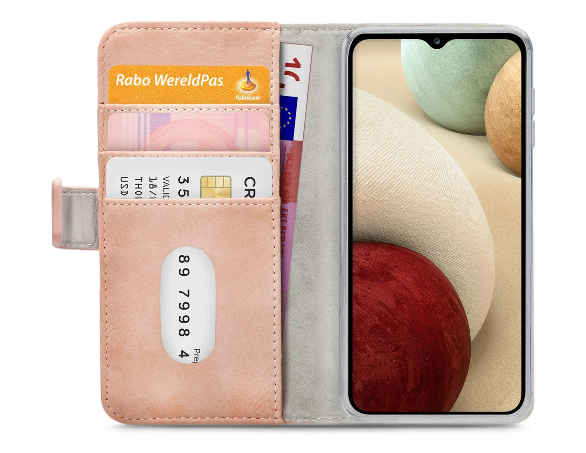 Mobilize Elite Gelly Wallet Book Case Samsung Galaxy A12/M12 Soft Pink - Essentify