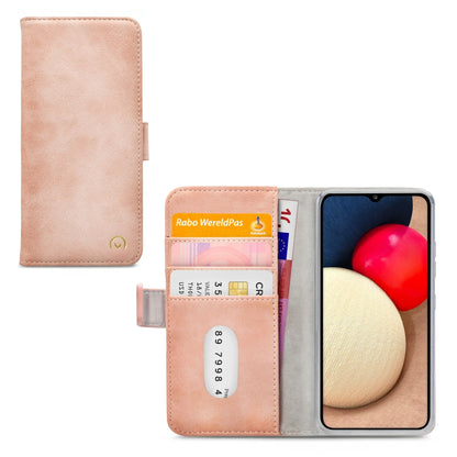 Mobilize Elite Gelly Wallet Book Case Samsung Galaxy A02S Soft Pink - Essentify