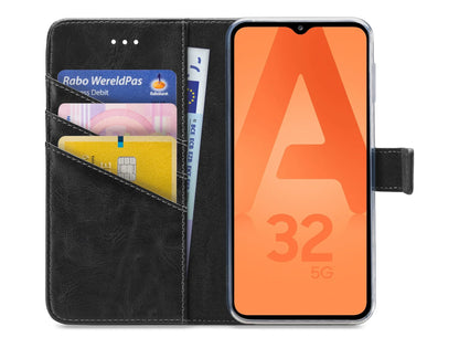 My Style Flex Wallet For Samsung Galaxy A32 5G Black - Essentify
