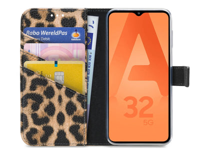 My Style Flex Wallet For Samsung Galaxy A32 5G Leopard - Essentify