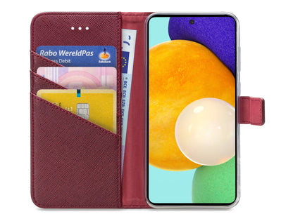My Style Flex Wallet For Samsung Galaxy A52/A52 5G/A52S 5G Bordeaux - Essentify
