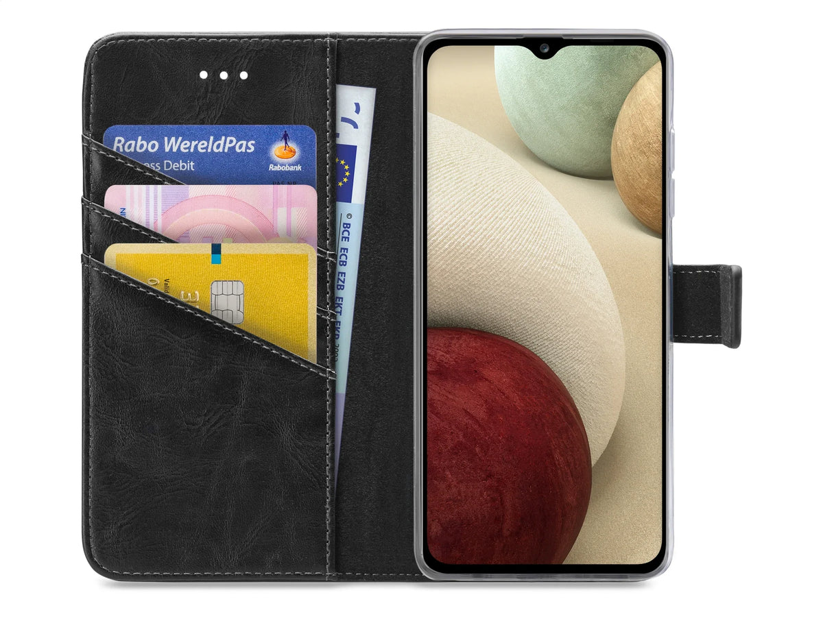 My Style Flex Wallet For Samsung Galaxy A12/M12 Black - Essentify